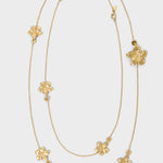 Elegant Temperament 3D Floral Stackable Necklace - liwisi
