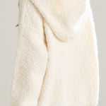 Casual Versatile Fleece Hooded Cardigan - liwisi