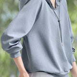 Casual Versatile Hooded Sweatshirt - liwisi