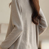 Casual Versatile Blazer-Style Knitted Cardigan - liwisi