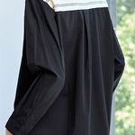 Casual Striped Patchwork Irregular Pocket Shirt - liwisi