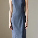 Commuter Minimalist Sleeveless Dress