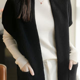 Casual Versatile Pocketed Cardigan