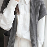 Casual Versatile Pocketed Cardigan