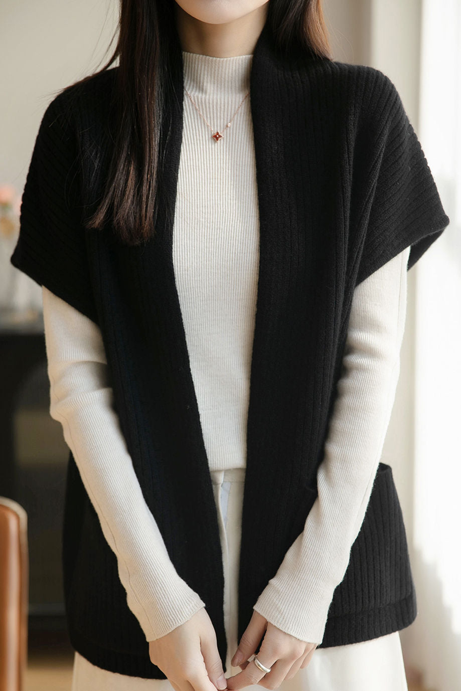 Casual Versatile Pocketed Cardigan