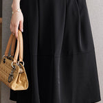 Casual High-Waisted A-Line Chiffon Skirt - liwisi