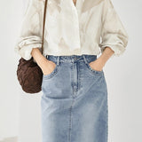 Casual Geometric Plant Lapel Shirt - liwisi