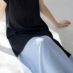 Casual V-Neck Sleeveless Shirt & Slip Dress Set - liwisi