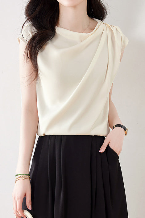 Elegant Versatile Ruched Shirt - liwisi