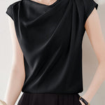 Elegant Versatile Ruched Shirt - liwisi