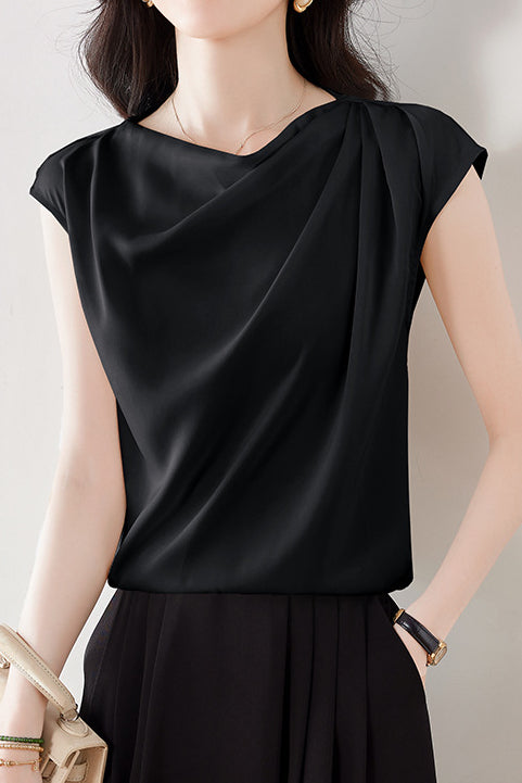Elegant Versatile Ruched Shirt - liwisi