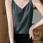 Casual Solid Color Knitted Vest - liwisi