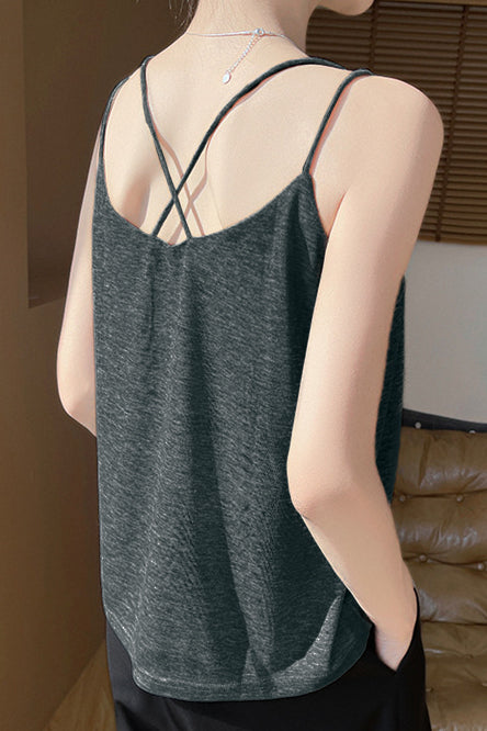 Casual Solid Color Knitted Vest - liwisi