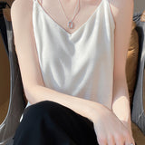 Casual Solid Color Knitted Vest - liwisi