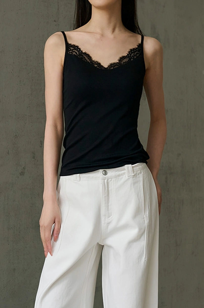 Casual Simple Cami Bra With Chest Pad - liwisi