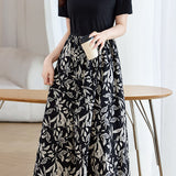 Casual Faux-Layer Patchwork Floral Dress - liwisi