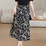 Casual Faux-Layer Patchwork Floral Dress - liwisi