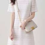Elegant Hollow Lace Dress - liwisi