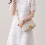 Elegant Hollow Lace Dress - liwisi