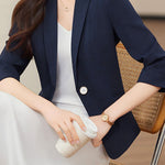 Casual Elegant Waist Blazer - liwisi