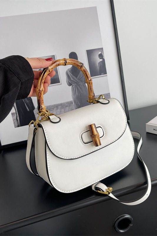 Casual Handheld Bamboo Bag - liwisi