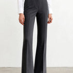 Casual High Waist Drape Straight Pants - liwisi
