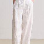 Casual Versatile Linen Cotton Blended Suit Set - liwisi