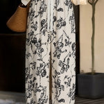 Casual Daily Printed Wide Leg Pants - liwisi