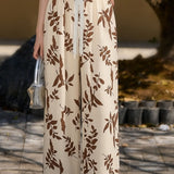 Casual Daily Printed Wide Leg Pants - liwisi