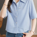 Casual Commute Design Sense Shirt - liwisi