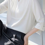 Casual Daily Pleated Linen Shirt - liwisi