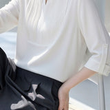 Casual Daily Pleated Linen Shirt - liwisi