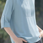 Casual Daily Pleated Linen Shirt - liwisi