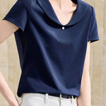 Casual Daily V-Neck T-Shirt - liwisi