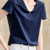 Casual Daily V-Neck T-Shirt - liwisi