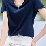Casual Daily V-Neck T-Shirt - liwisi