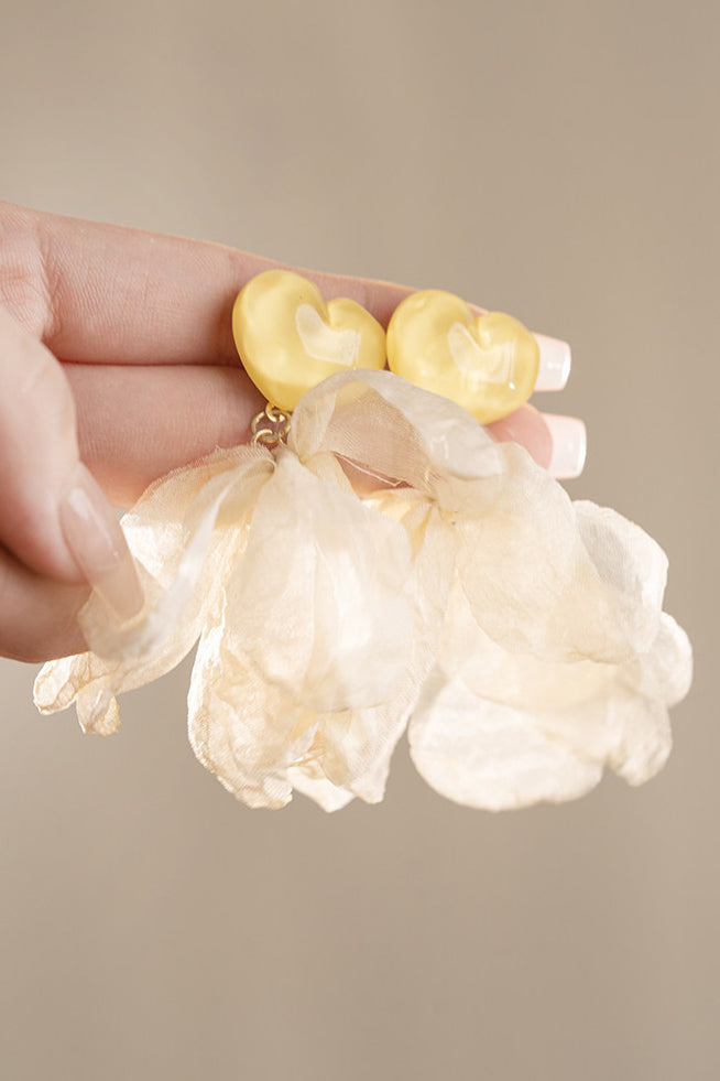 Dopamine Vacation Style Flower Earrings - liwisi