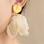 Dopamine Vacation Style Flower Earrings - liwisi