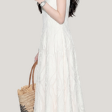 Elegant Jacquard Dress