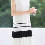 Casual Spliced T-Shirt Dress - liwisi