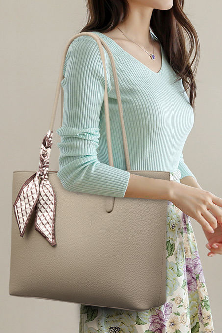 Elegant Large-Capacity Handheld Tote Bag - liwisi