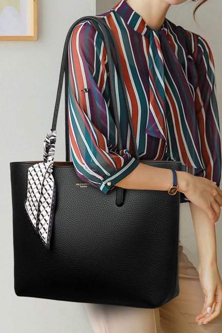 Elegant Large-Capacity Handheld Tote Bag - liwisi