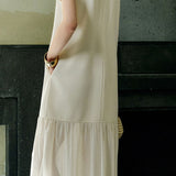 Elegant Sleeveless Dress - liwisi