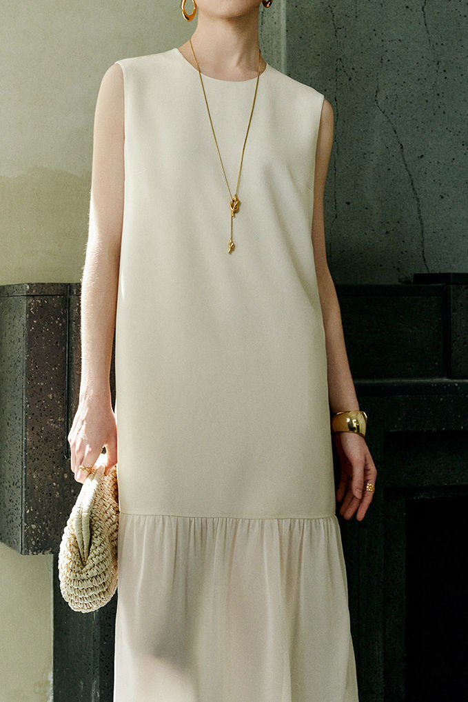 Elegant Sleeveless Dress - liwisi