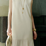 Elegant Sleeveless Dress - liwisi