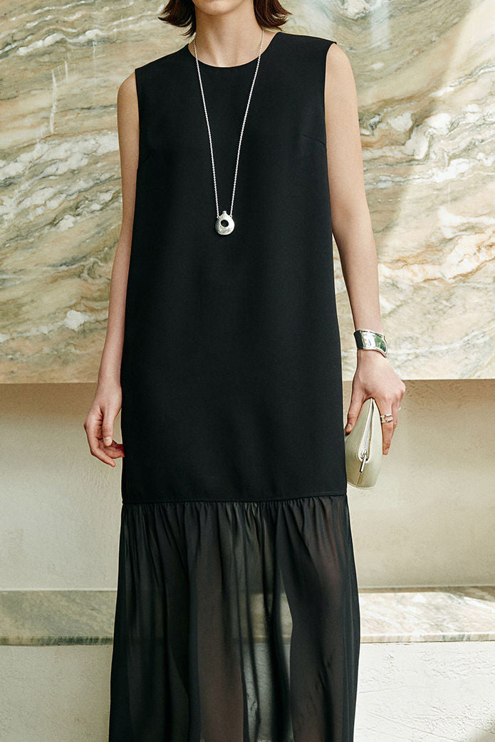 Elegant Sleeveless Dress - liwisi