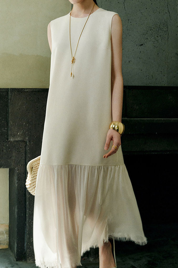 Elegant Sleeveless Dress - liwisi