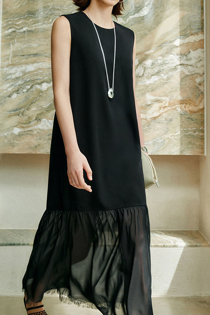 Elegant Sleeveless Dress - liwisi