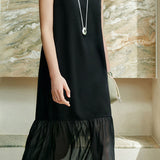 Elegant Sleeveless Dress - liwisi