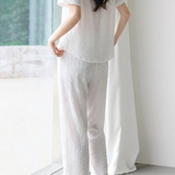 Casual Comfortable Lapel Two-Piece Set - liwisi